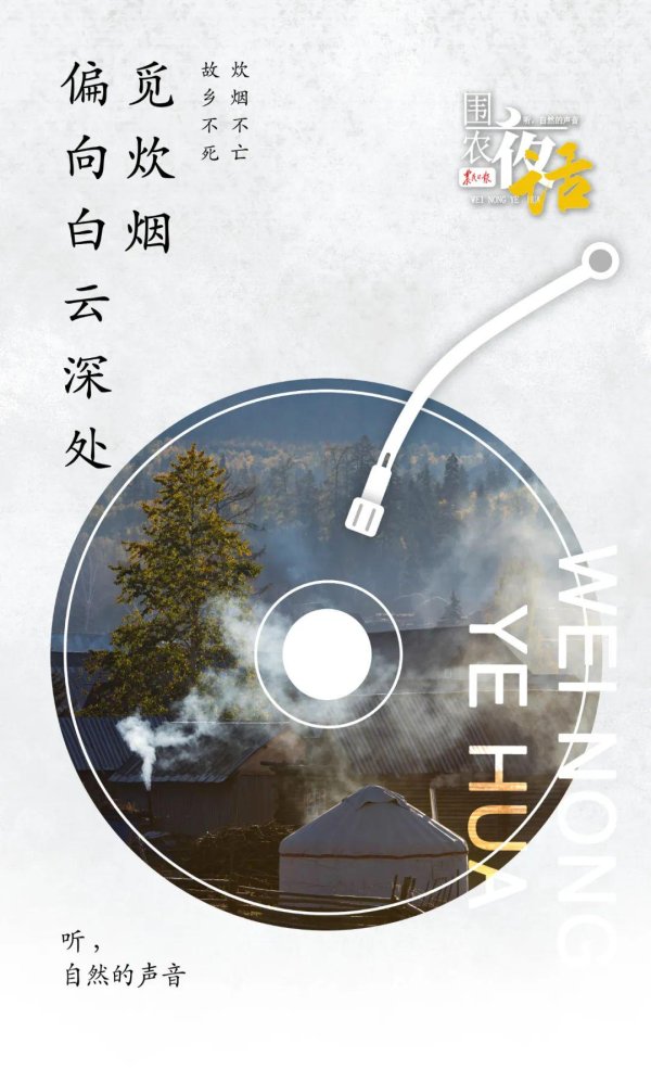 鼎配配资 围农夜话丨偏向白云深处觅炊烟