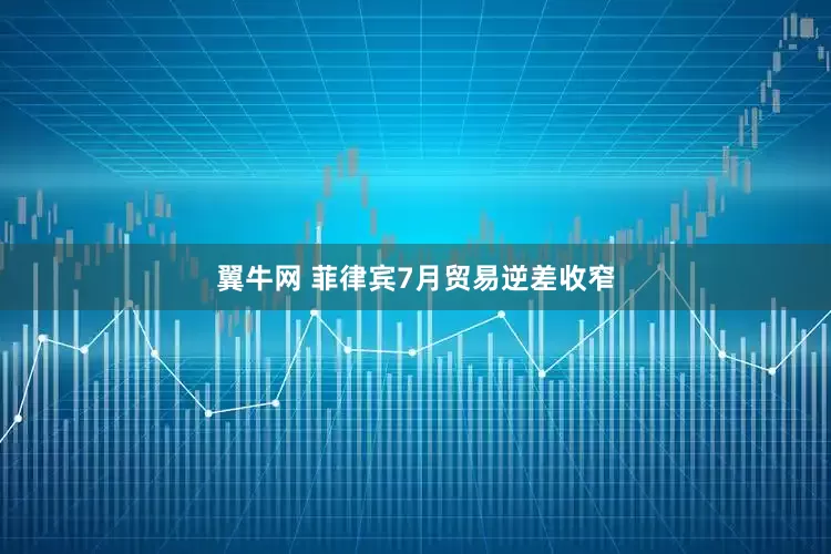 翼牛网 菲律宾7月贸易逆差收窄